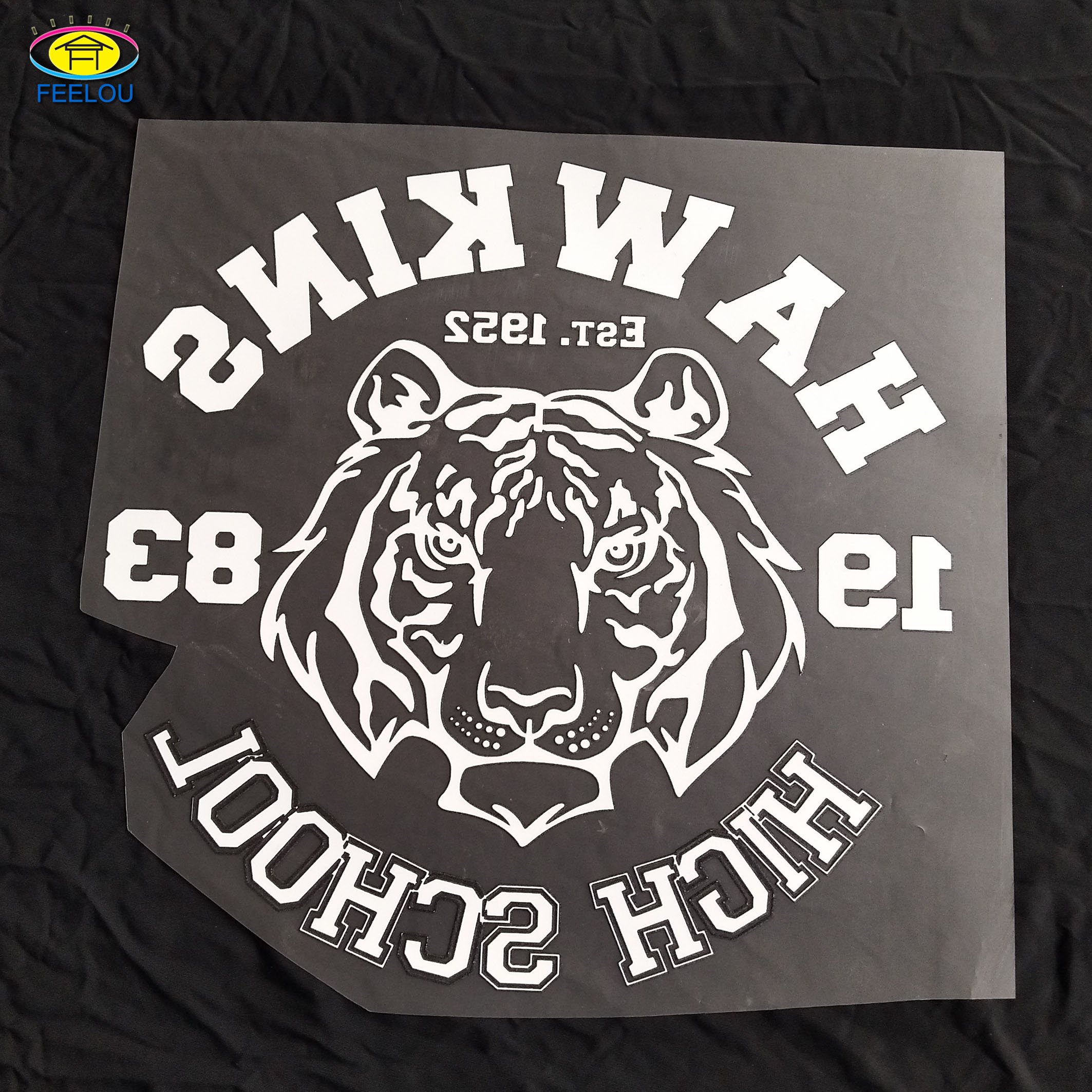 Soft quality custom design DTF heat transfer printing sticker for tshirt