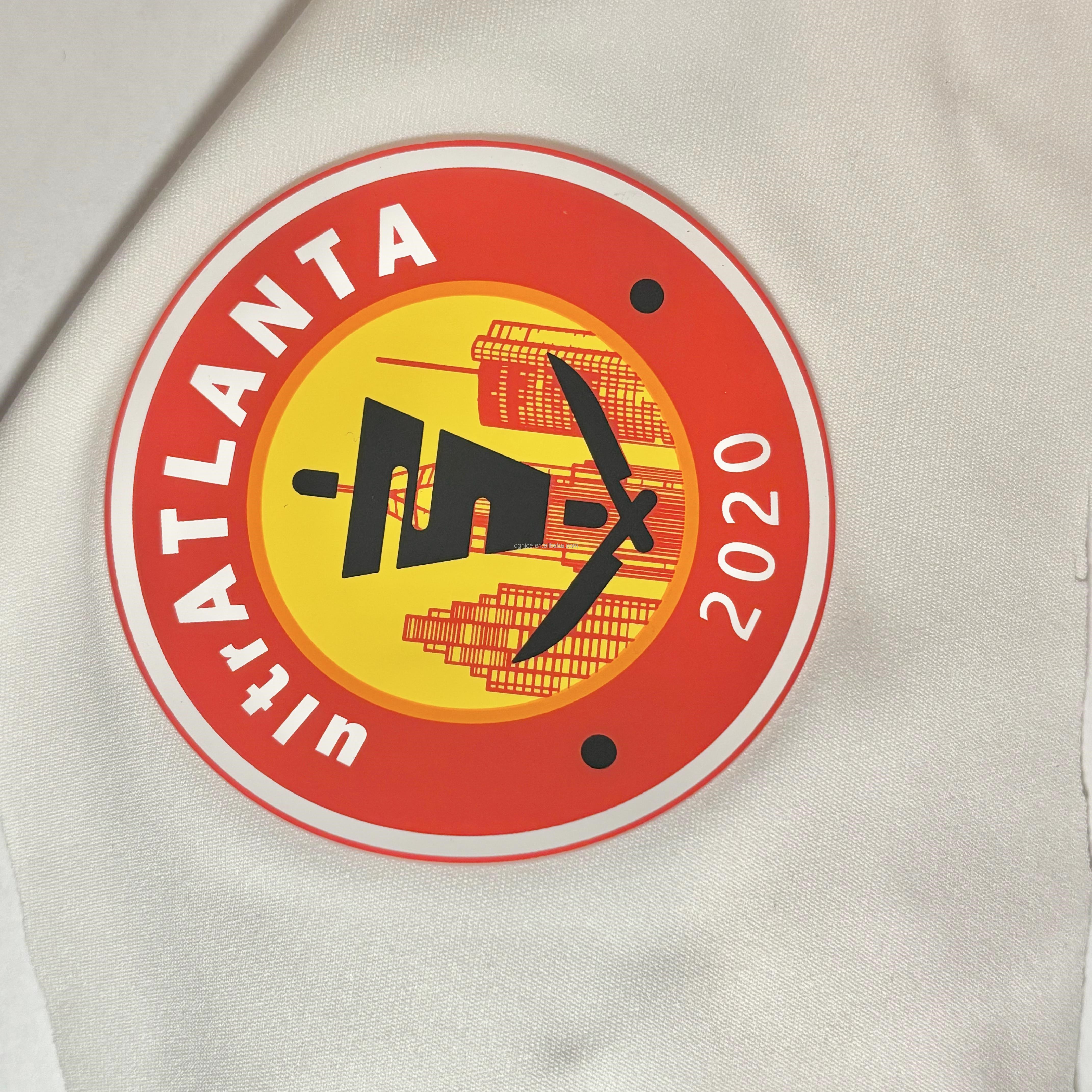 Custom Logo Heat Transfer Print 3D Heat Transfer Printing For DIY Craft T-shirt Silicone Transfer Sticker For Clothing