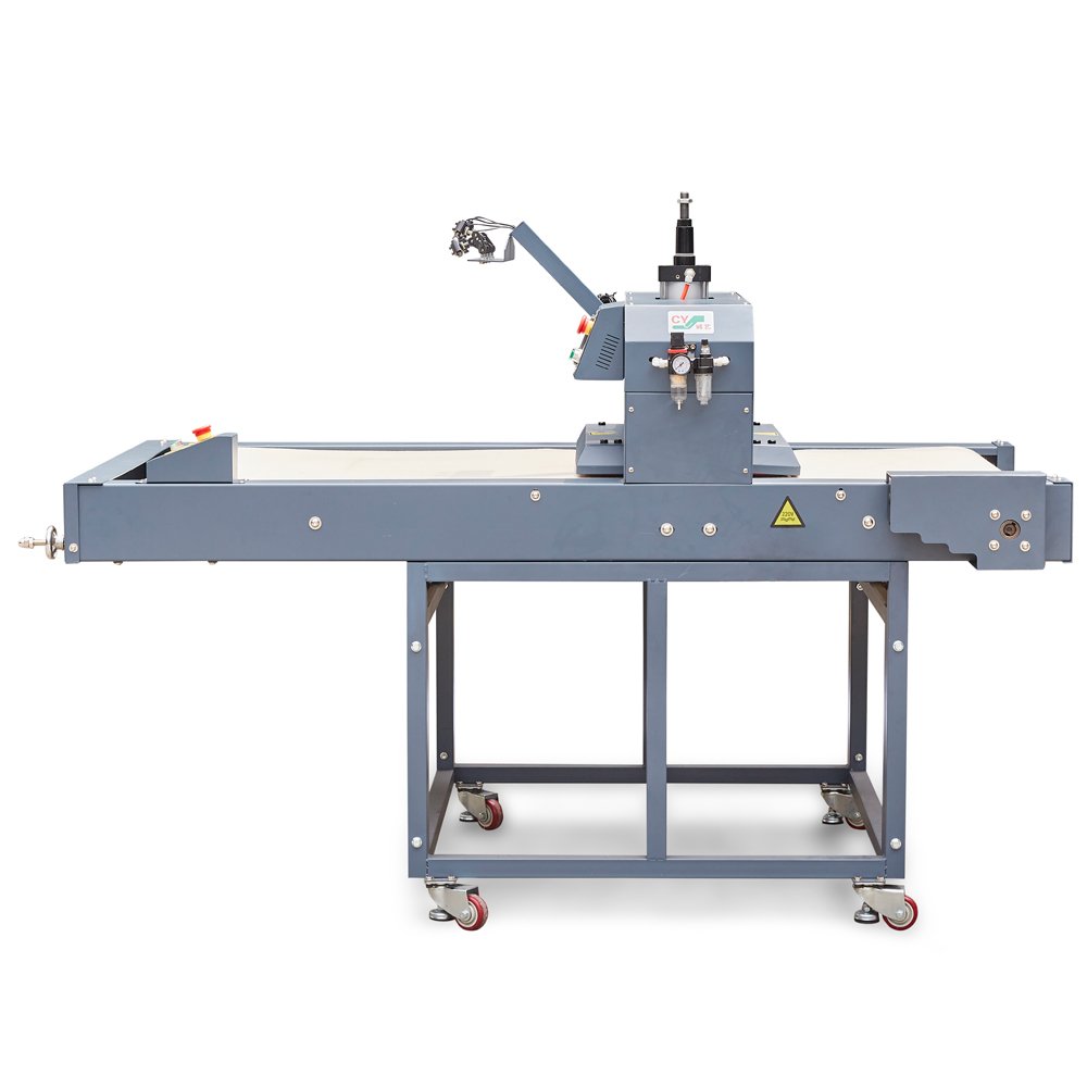 J Conveyor belt Heat press white t shirt printing sublimation Heat Transfer machine 40*60cm