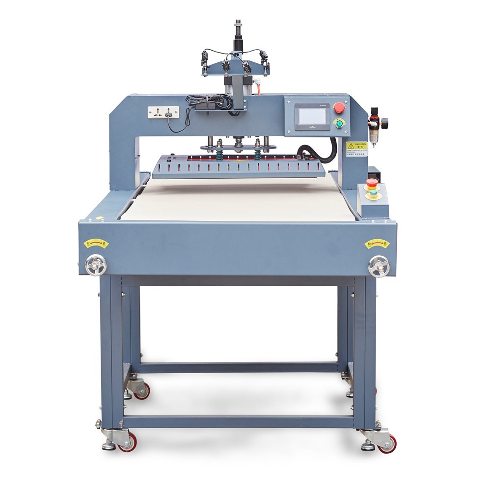 J Conveyor belt Heat press white t shirt printing sublimation Heat Transfer machine 40*60cm