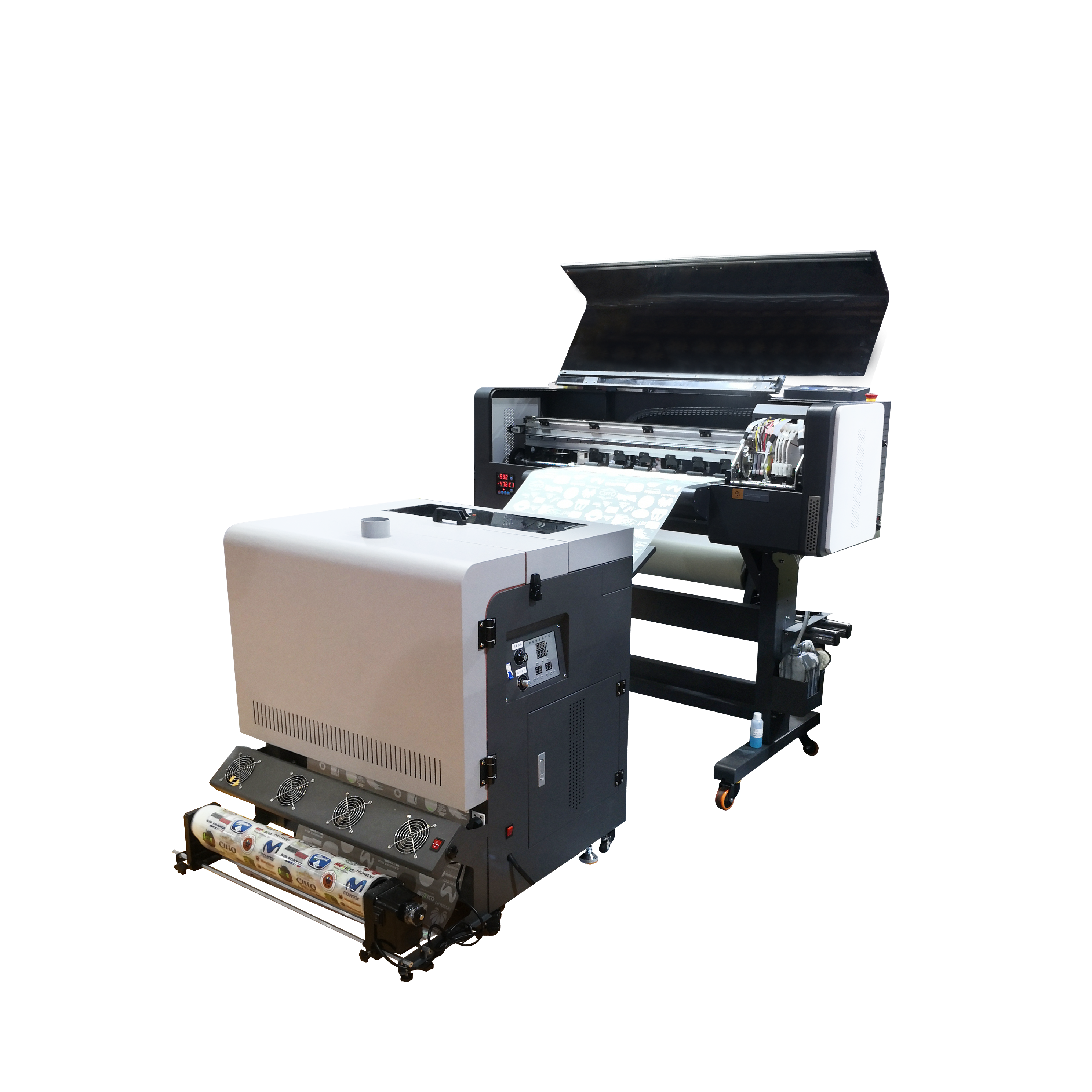 VIGOJET Dtf Printer 60cm 2 Head I3200 Dtf Printer T-shirt Printing Machine for printing fluorescent color Neon