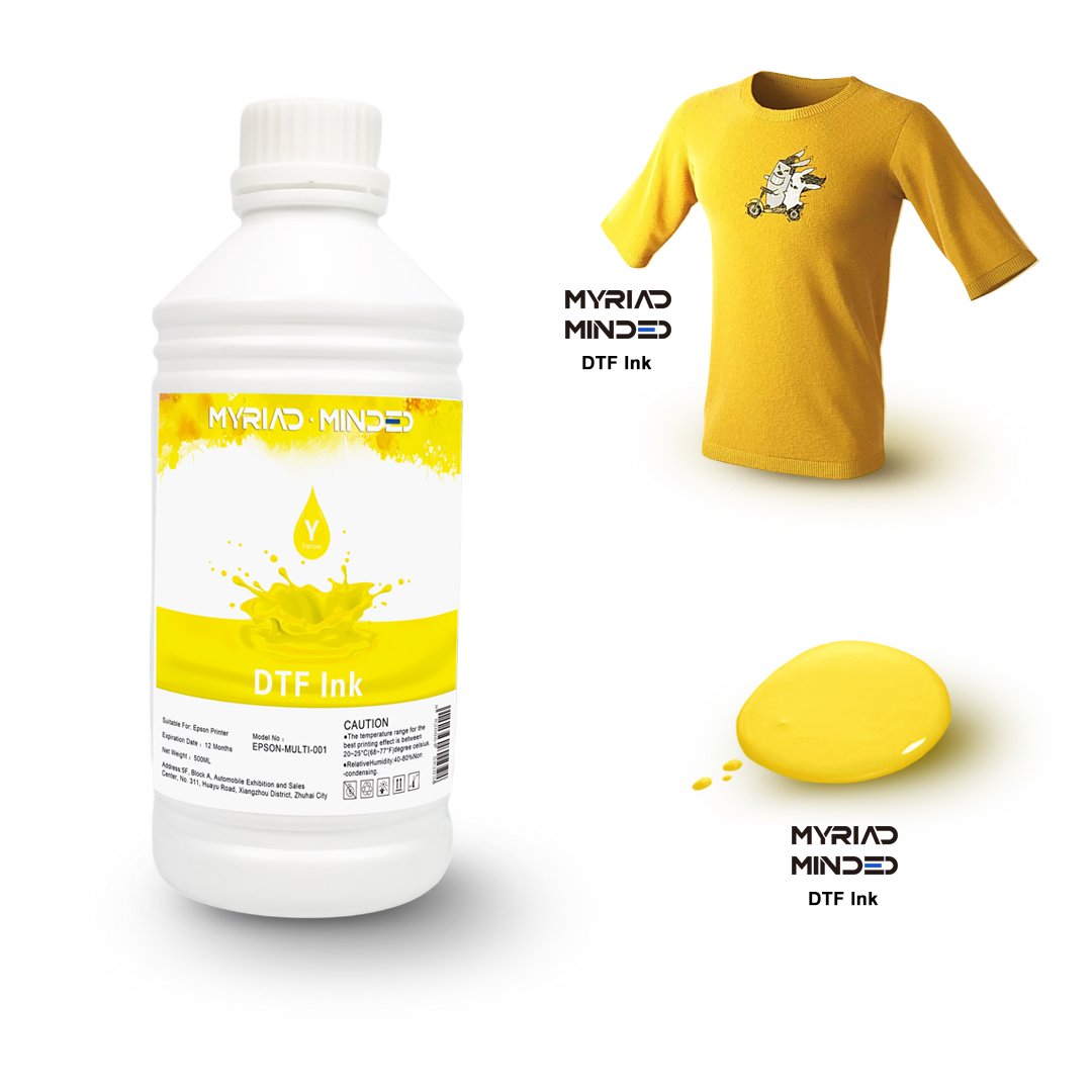 High-quality 1000ML cmykw heat transfer printing dtf direct to film white ink for textile T- shirt inkjet printer