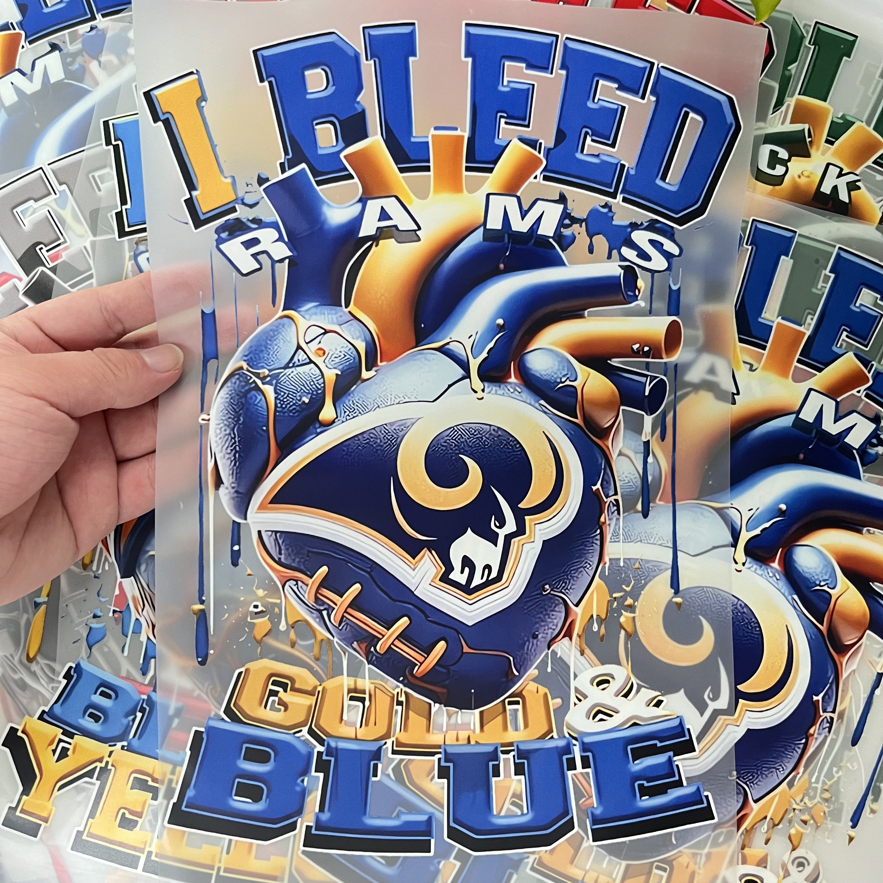 Custom High Quality DTF Heat Transfer Designs Vinyl Screen Print Transfers for T-Shirts Garments Washable and Ready for Press