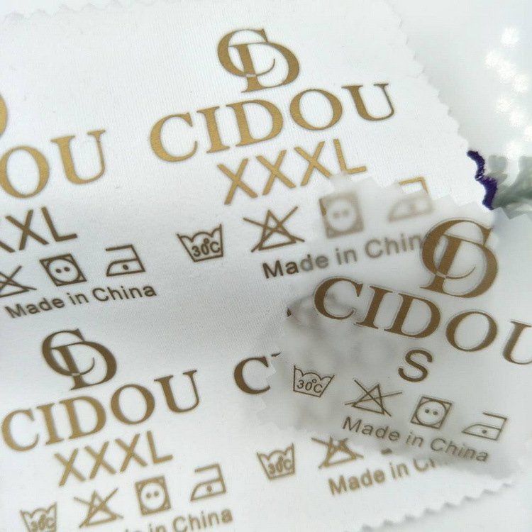 Heat Transfer Label Customised Logo Label Heat Transfer Printed Your Needed On Heat Transfer Label