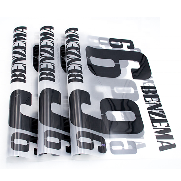 Jersey Numbers and Letters Patch Sticker Football T Shirt Heat Press Sheets Customized Soccer Jersey Basketball Jersey with Logo