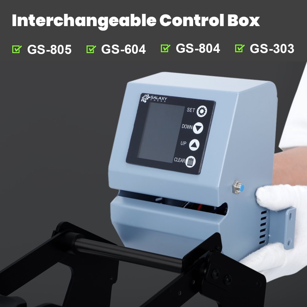 Wholesale Galaxy Press GS-805 Small A4 Size Manual Sublimation Dtf Transfer Printing Heat Press Machines For Vinyl Crafters