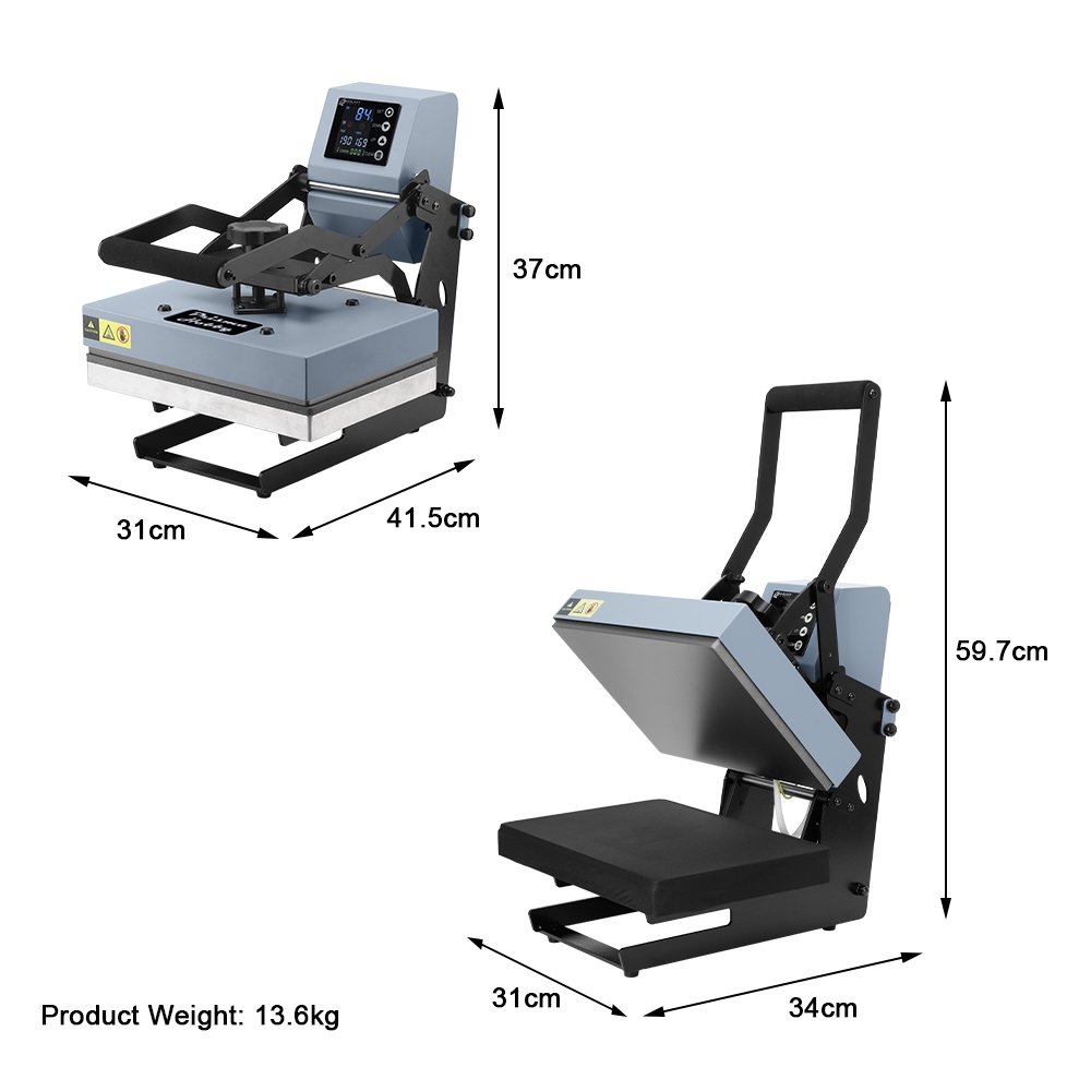Wholesale Galaxy Press GS-805 Small A4 Size Manual Sublimation Dtf Transfer Printing Heat Press Machines For Vinyl Crafters