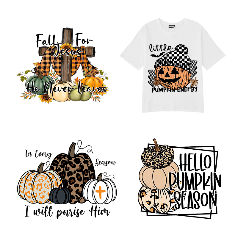 Wholesale new design iron on transfer print on t-shirt shirts custom logo waterproof and durable stickers for clothes