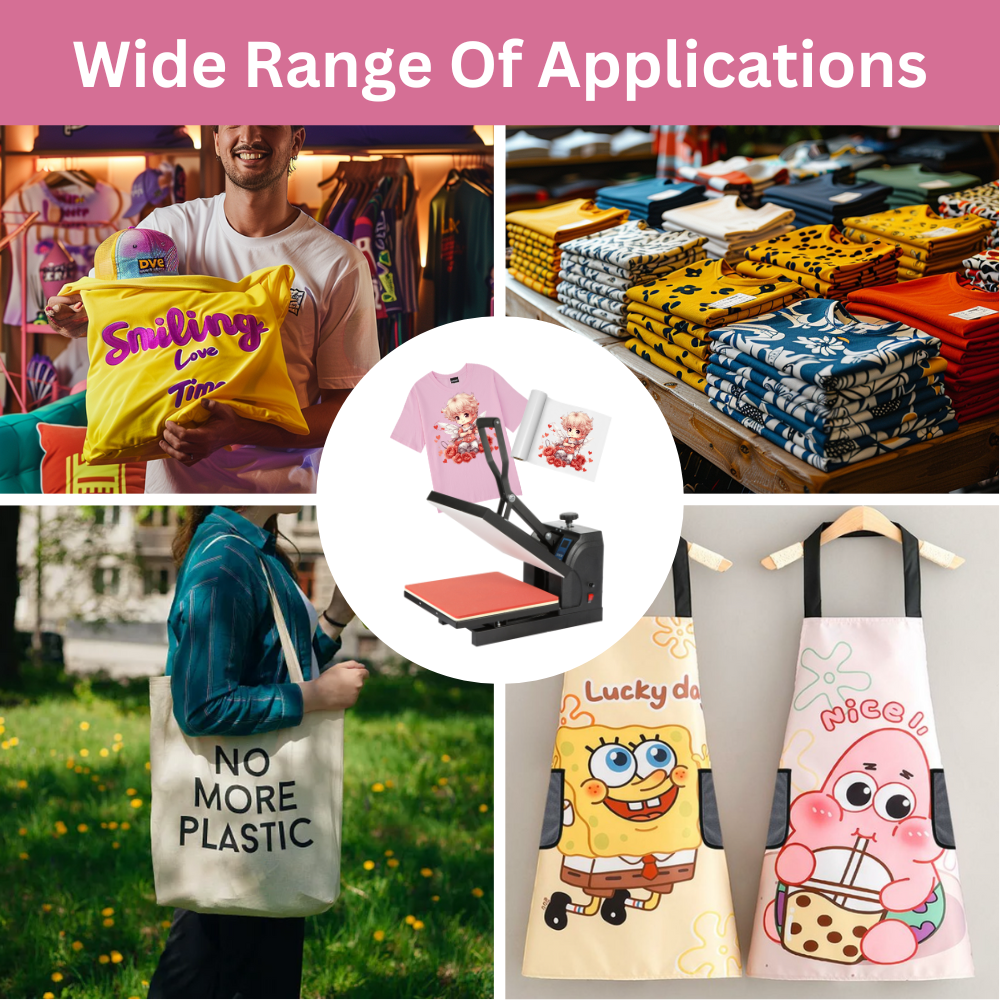 Erasmart Cap Mug Auto Open Heat Press Machine 38*38Cm Small Sublimation 16x24 Transfer Heat Press Machines For T-Shirt Clothes