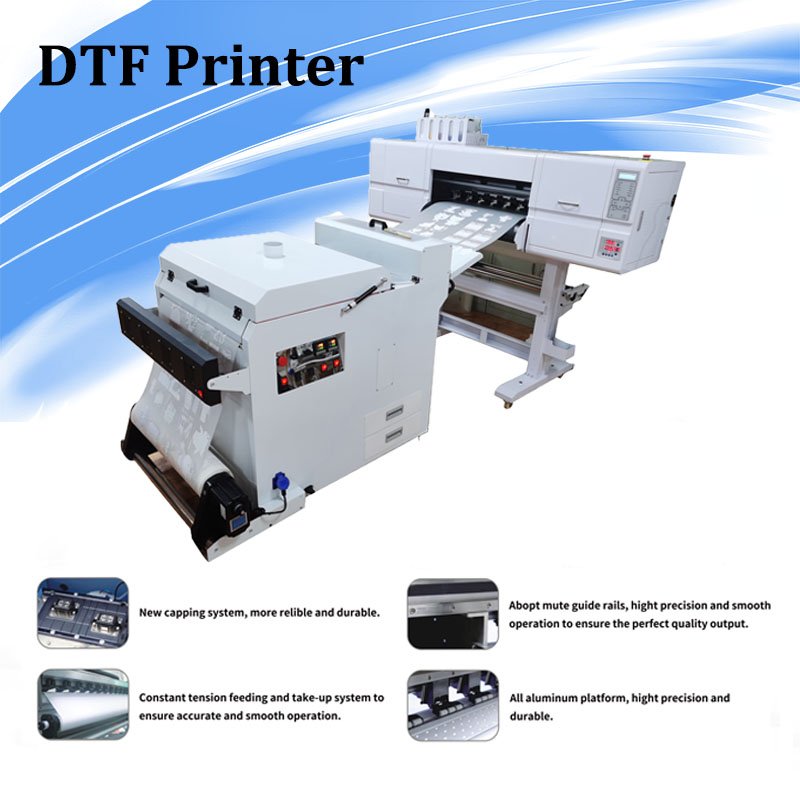 Printing curing treatment I3200*2/4 t shirt name printing machine a3 dtf transfer print t-shirt printer all in one