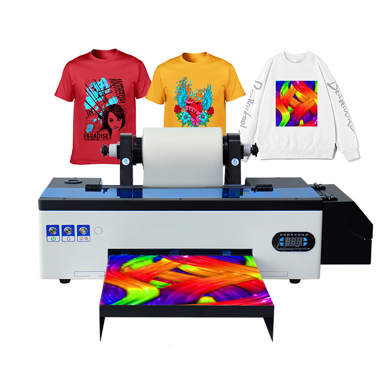 A3 30cm DTF Printer Printing Machine Heat Transfer Pet Film DTF Printer 4 Color 2 White Impressora DTF With R1390 L1800 DX5 Head