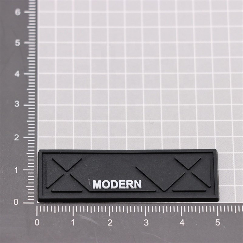 Heat Transfer Woven 3D Rubber Badge Silicone Patch Patches Custom Logo for Caps Hat
