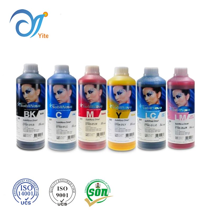 Inktec korea wholesale sublimova dey smart sublimation dye ink for tshirt transfer printing