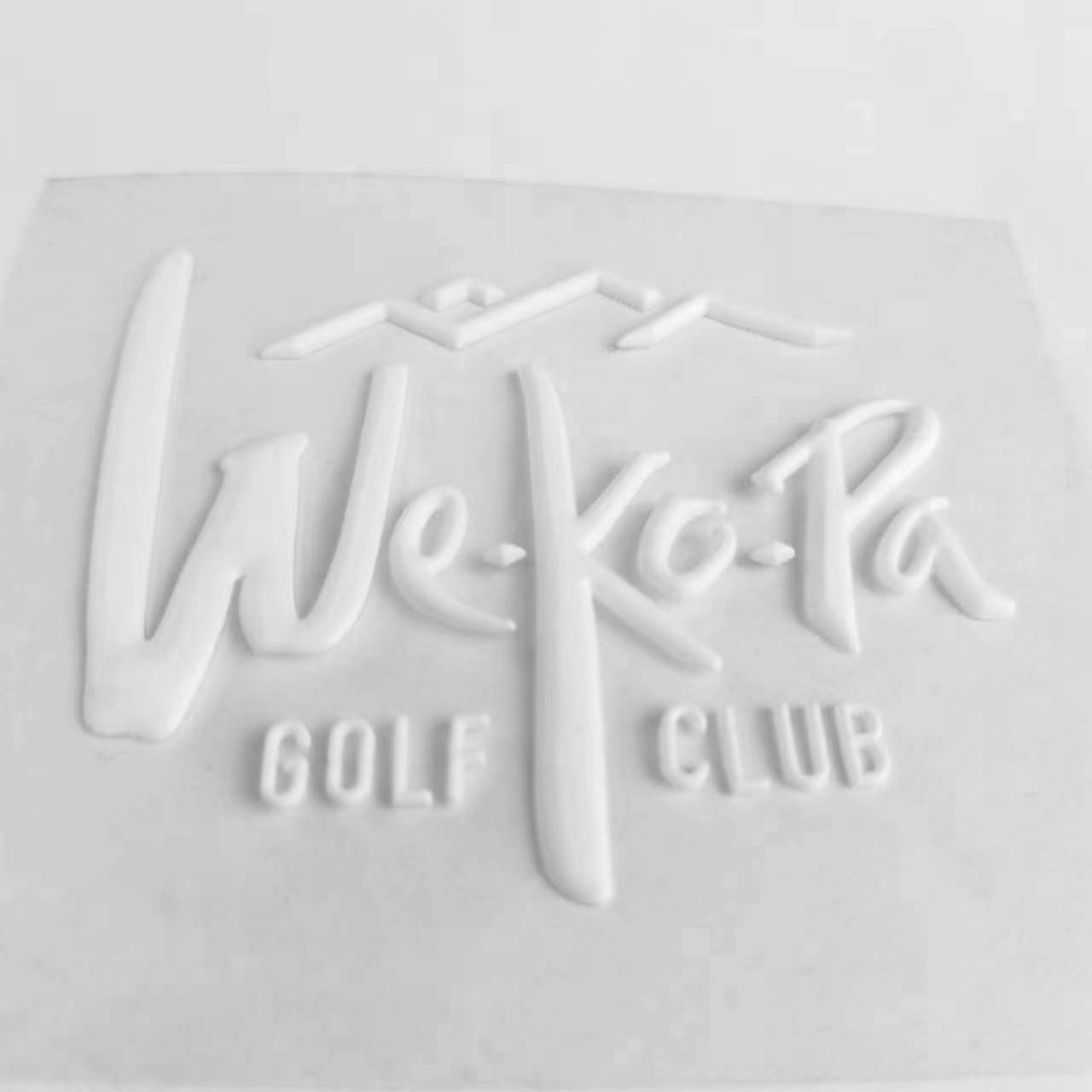 23 years factory custom high density iron on garment clothing silicone 3D heat transfer printed label