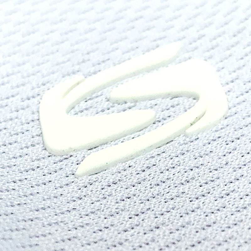 23 years factory custom high density iron on garment clothing silicone 3D heat transfer printed label