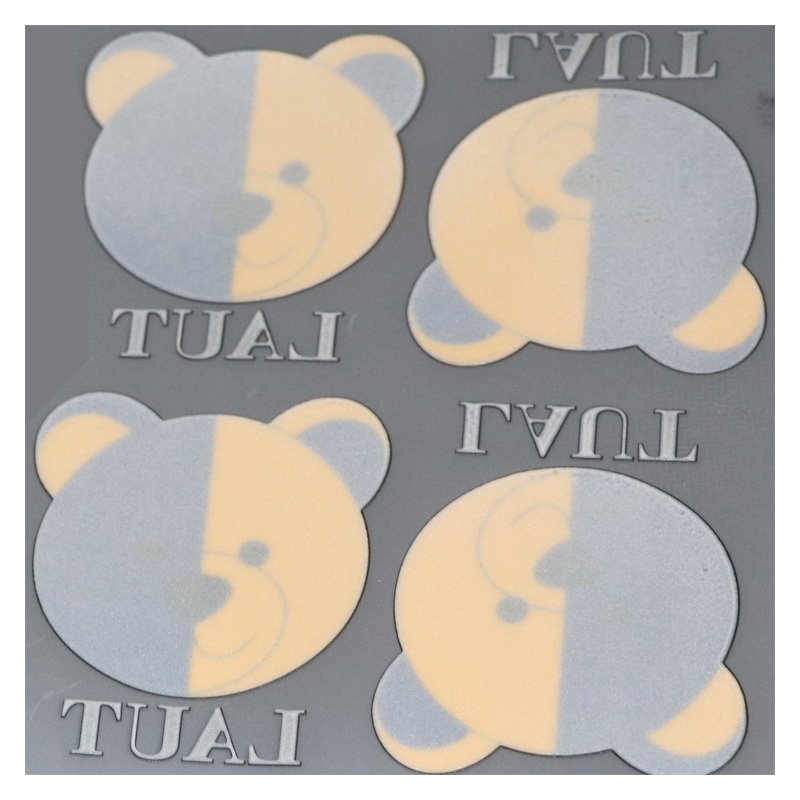 Factory Custom Brand Name Logo Heat Press Transfer Stickers Labels Heat Transfer
