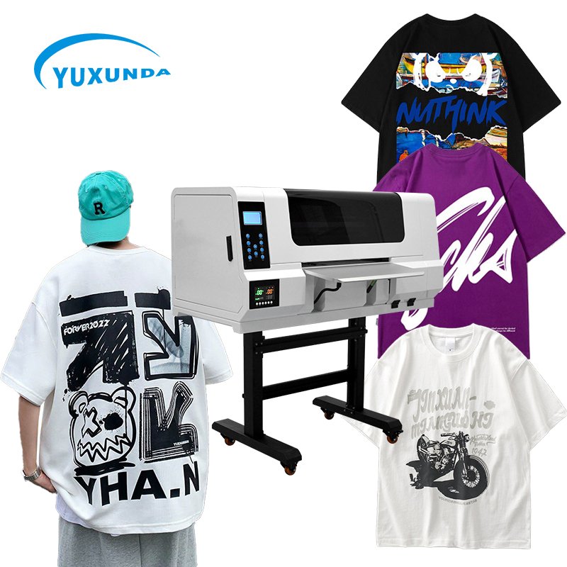 Tshirt Print 30cm DTF Printer Direct Printing To A3 A4 Roll PET Film Transfer Printing T-shirt