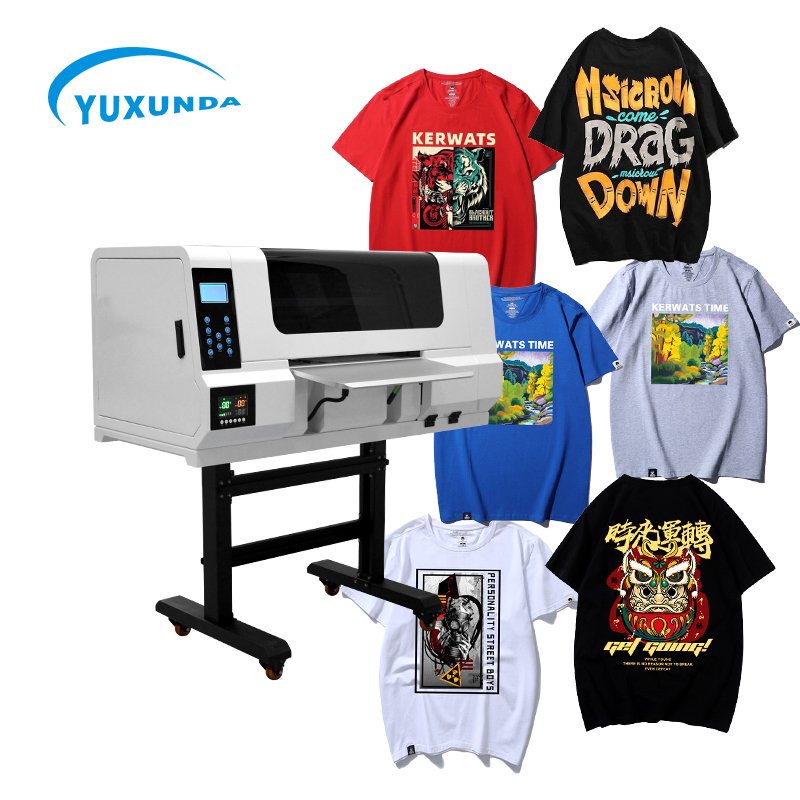 Tshirt Print 30cm DTF Printer Direct Printing To A3 A4 Roll PET Film Transfer Printing T-shirt