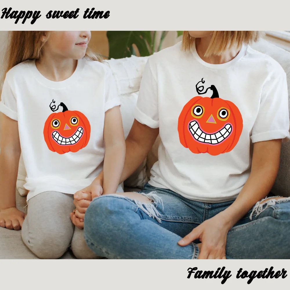 Cartoon Halloween Season Let's Go Ghouls Burn Sage Not Witches Spooky Vibes DTF Iron On Heat Press Transfer Stickers For Clothes