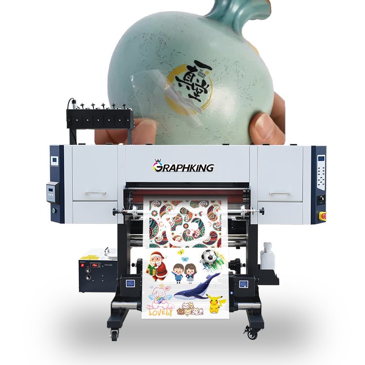 2023 New A3 UV Dtf sticker Printer Direct to Ab Film with Lamination All in One UV LED sticker printing machine