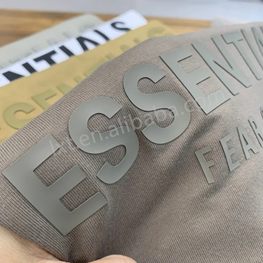 Patch 3D Glossy Silicone Heat Transfer LOGO Label T Shirt Screen Printing Silicone Rubber For T-Shirt