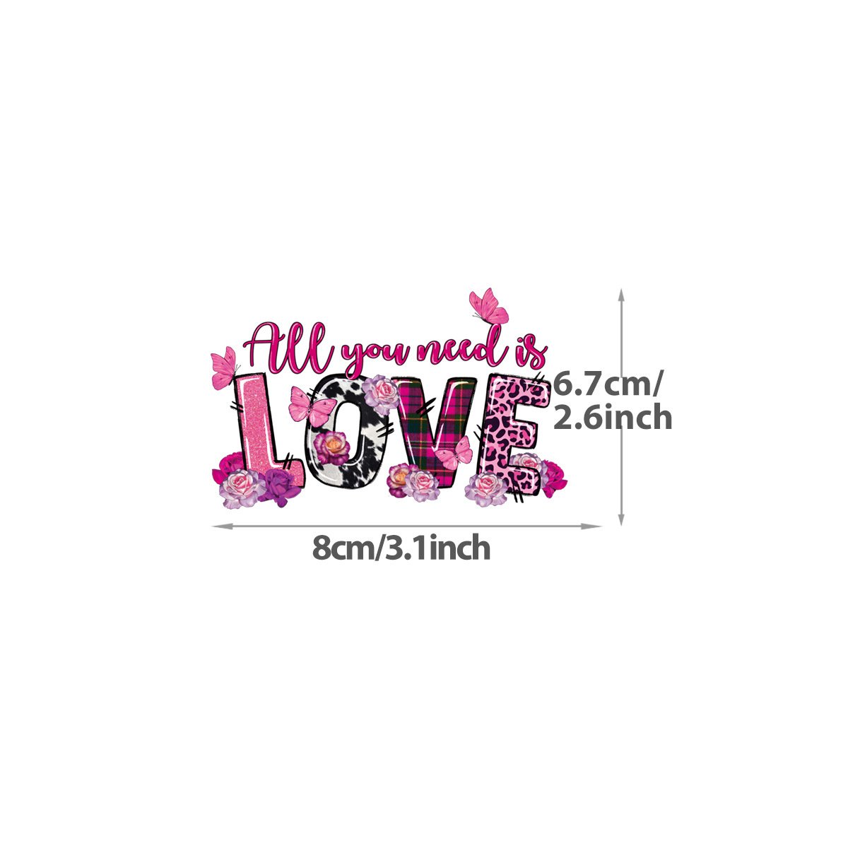 The new Valentine's Day couple costumes high elasticity and washable custom heat transfers designs for t shirts