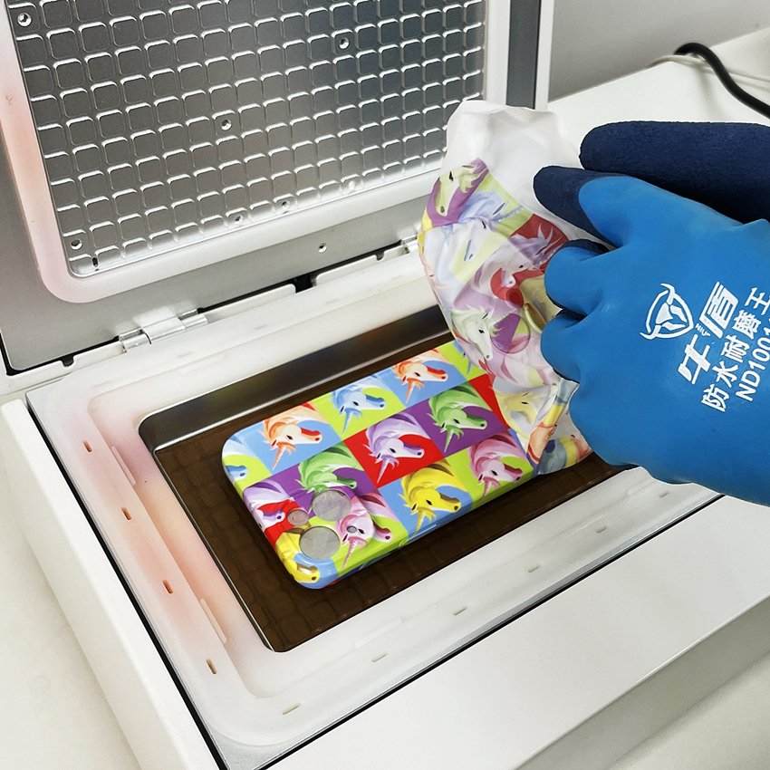 2024 Custom Mobile Accessories Automatic Sublimation Case Heat Transfer Printing Machine Retail Home Use 2:1 Case New Bearing