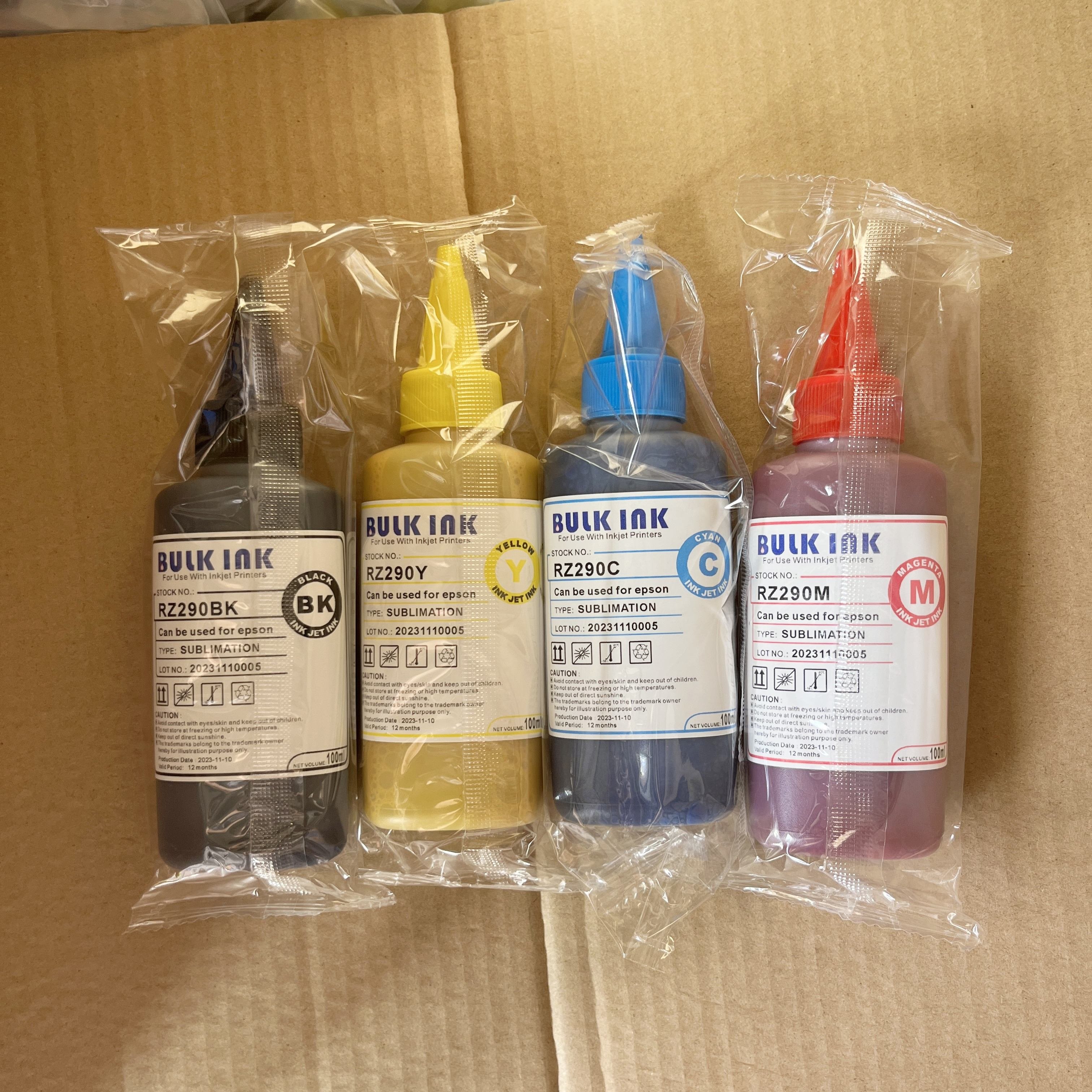 HOT SALE transfer printing premium cheap DYE inkjet sublimation refill inks for EPSON
