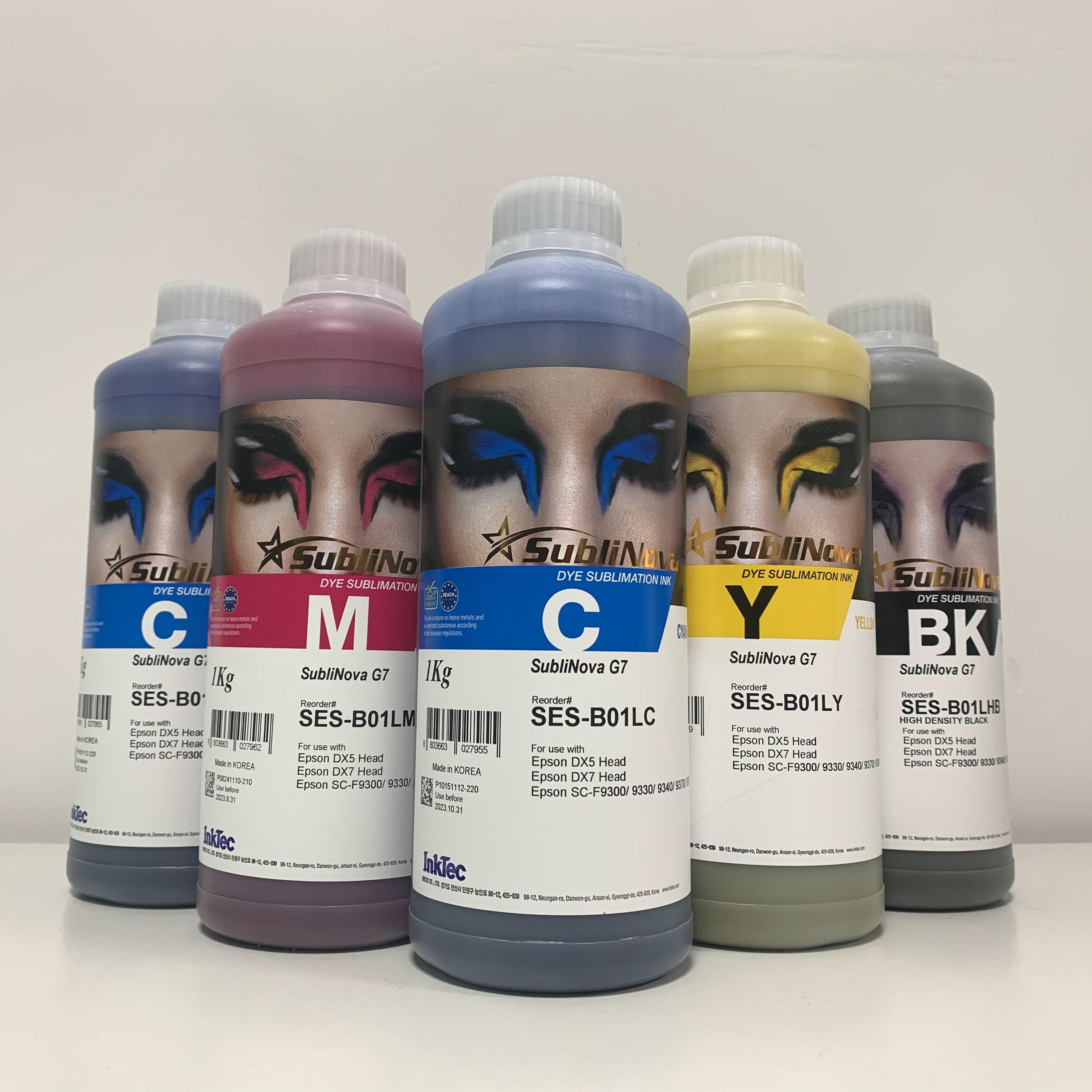 Guangzhou HIGH DENSITY sublimation printing SES sublinova sublimation ink sublinova inktec for inkjet sublimation printers