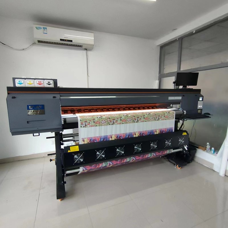 fast speed 4 heads i3200 sublimation printer machine large format 1.9m printing width sublimation printer for textile