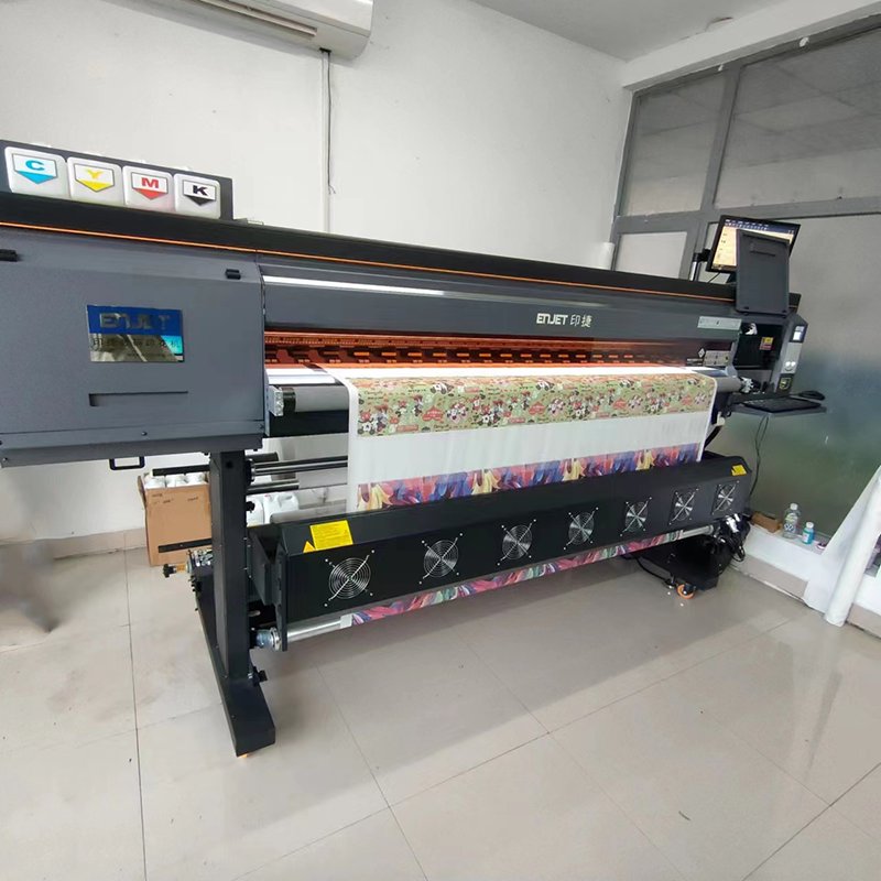 fast speed 4 heads i3200 sublimation printer machine large format 1.9m printing width sublimation printer for textile