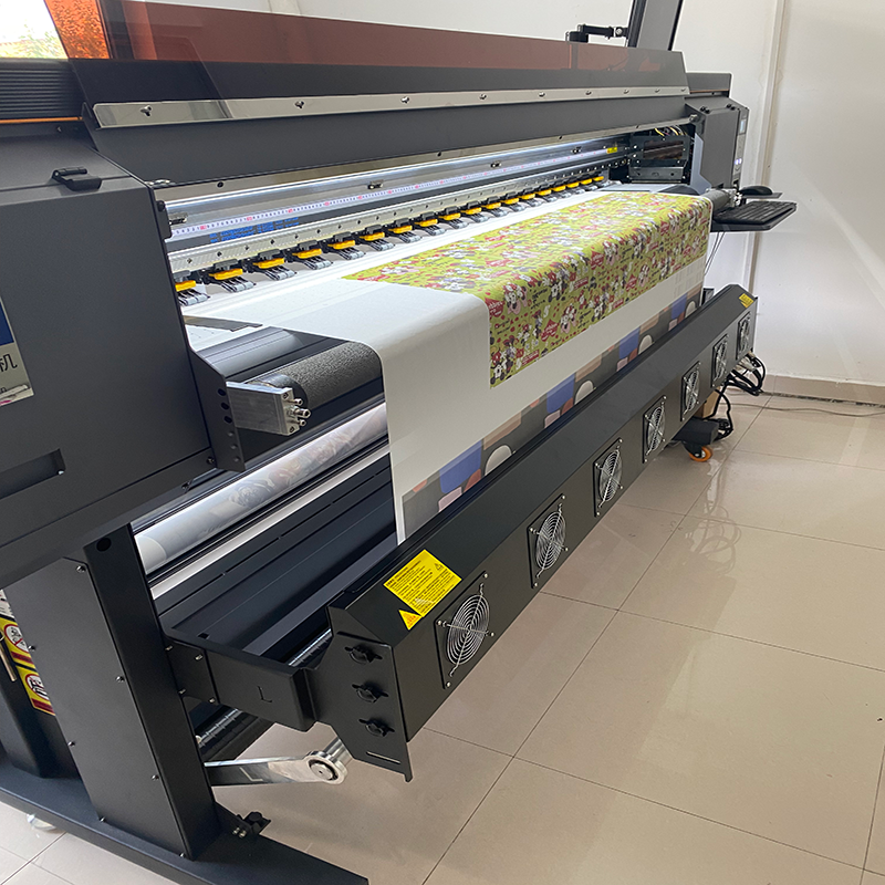 fast speed 4 heads i3200 sublimation printer machine large format 1.9m printing width sublimation printer for textile