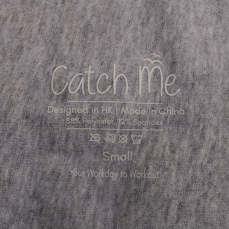 OEM Design Custom Printing Washing Instruction Heat Transfer Care Size Labels for Cotton Garments