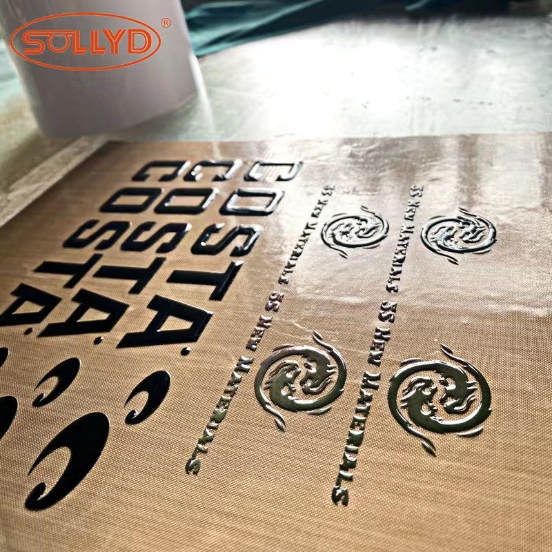 Screen printing HD heat transfer silicone for hot fix tape good release transfer paper