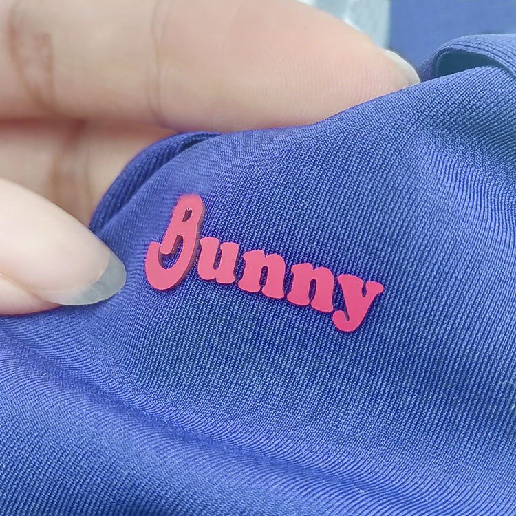 High Quality Custom Your Logo Heat Press 3d Rubber Silicone Custom Labels Clothing Brand Transfer Print Heat Transfer Label