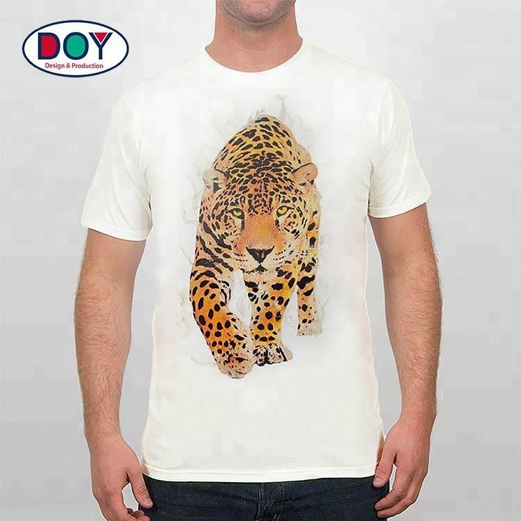New Design Custom Discolorable Tiger Logo Plastisol Heat Transfers Printing Press Clothing Label for T-shirt