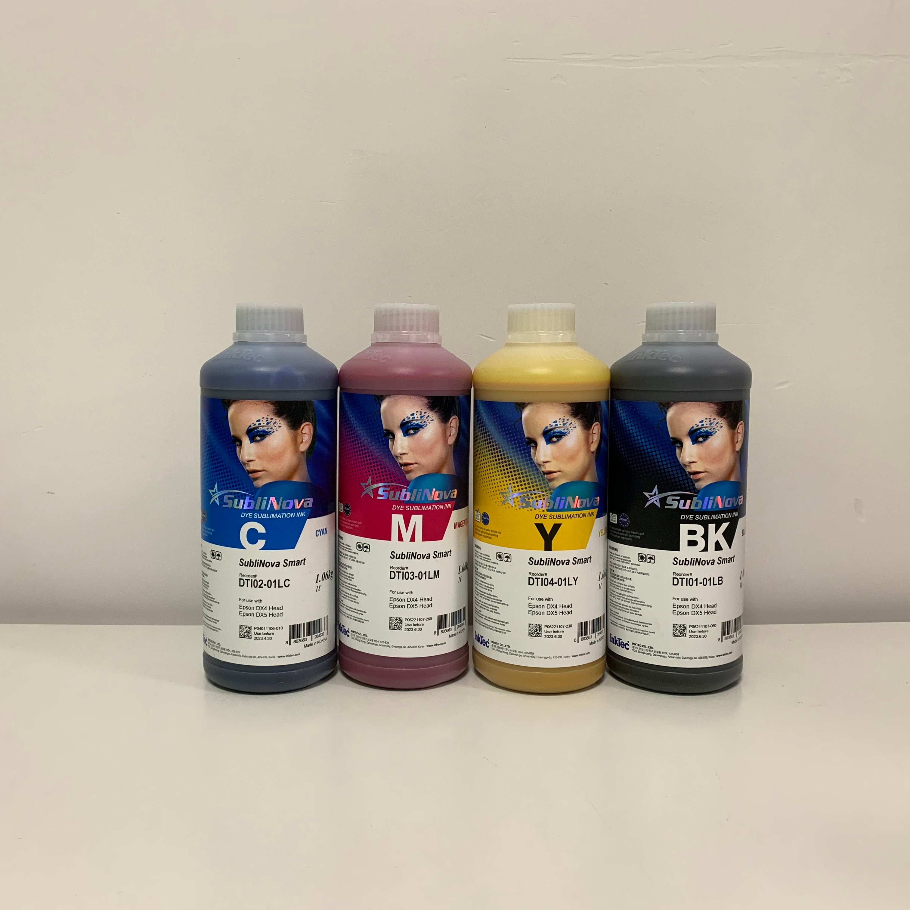 High transfer rate digital printing Ink 1000ml Inktec smart DTI korea sublimation ink for inkjet printer