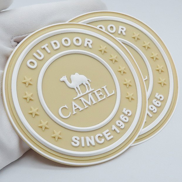 wholesale silicone rubber high density 3d print tag screen printing embossing logo for tshirt