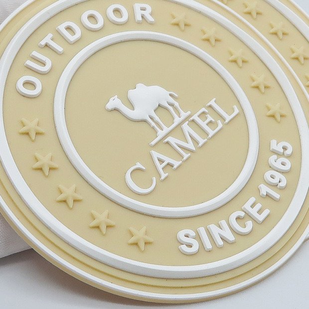 wholesale silicone rubber high density 3d print tag screen printing embossing logo for tshirt