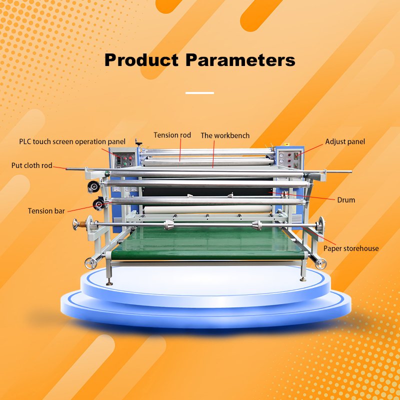 SUBLICOOL One year warranty new Multifunctional 1.7m Roller Type Heat Press Sublimation Transfer Printing Machine
