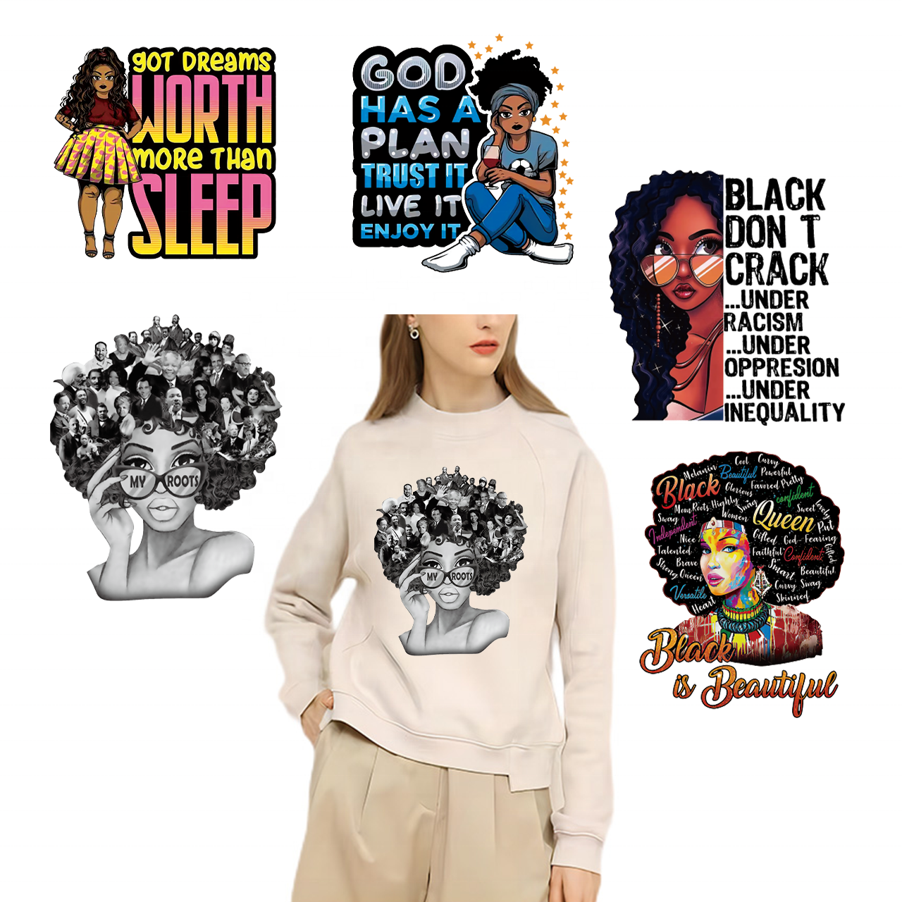 Factory custom wholesale multiple heat transfer vinyl stickers dtf designs dtf powder for t shirt heat transfer printing