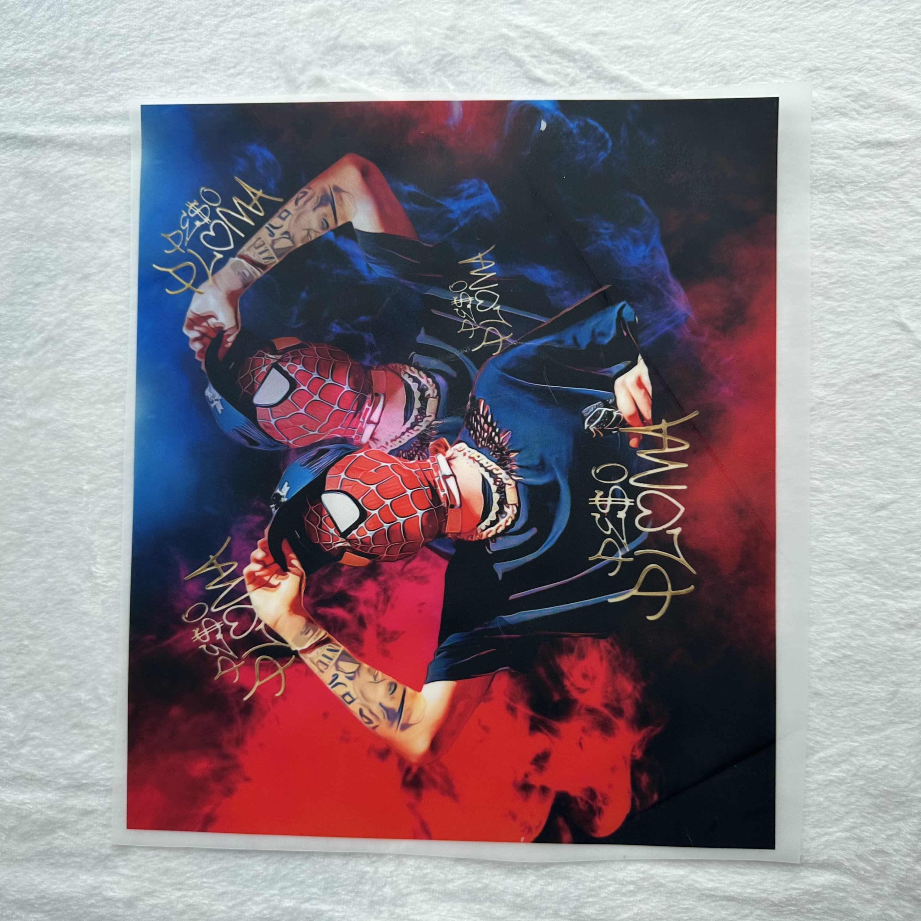 Free Sample Color custom dtf iron on matte thin screen print mom anime tshirt japan designs ready to press dtf heat transfers