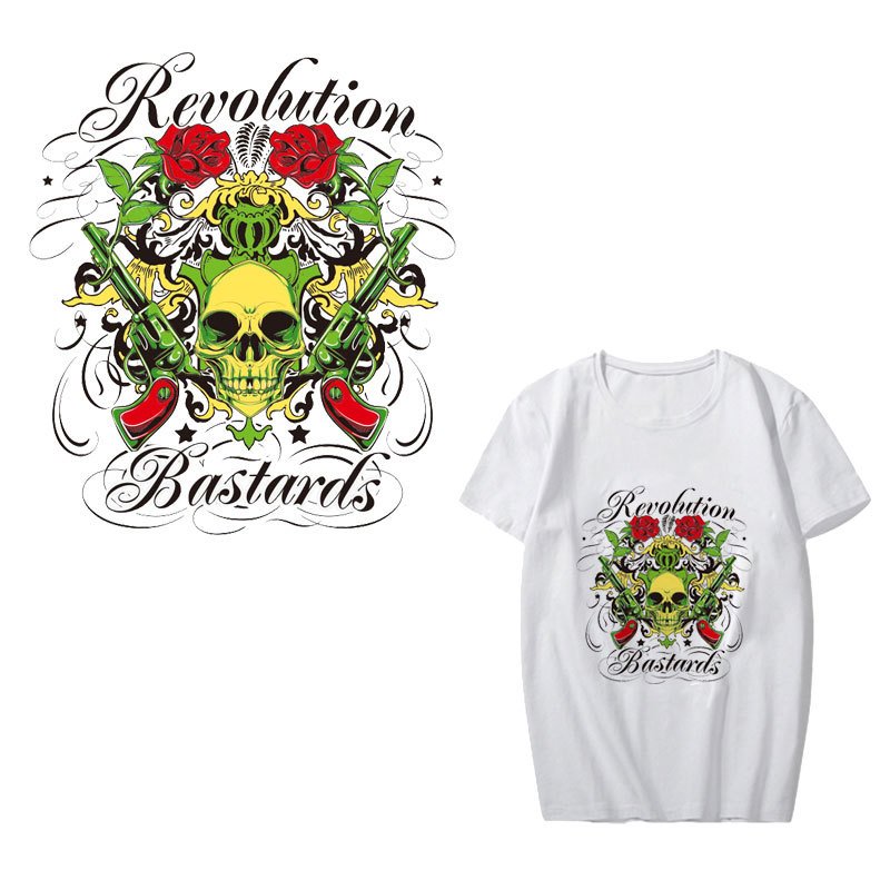 DTF Plastisol Customized Vinyl Iron On Printed Designs Press Sticker Screen Printing Heat Transfer for Clothing