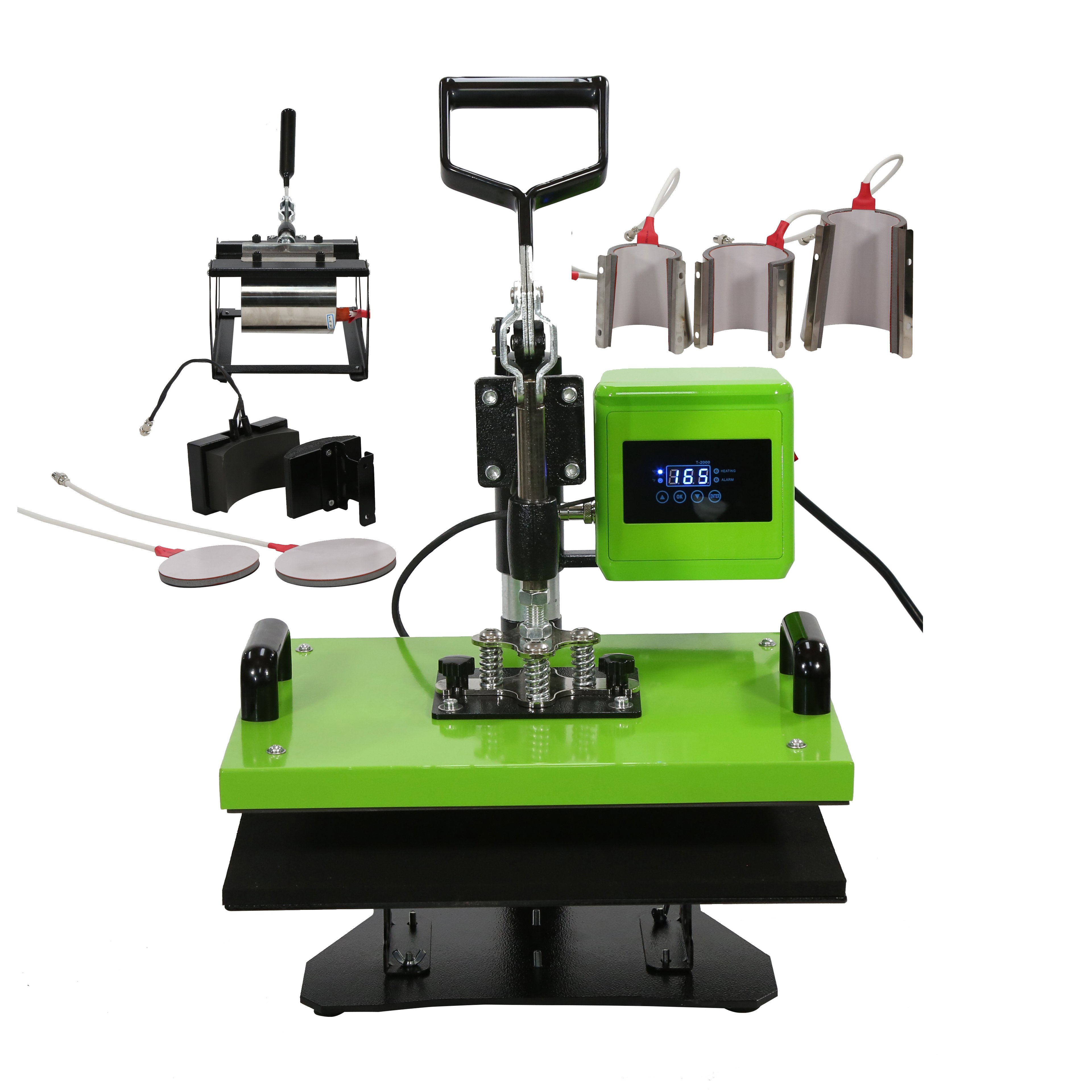 8 in 1 hat combo sublimation heat press machine for sublimation products ce approval12 months warranty heat transfer printing