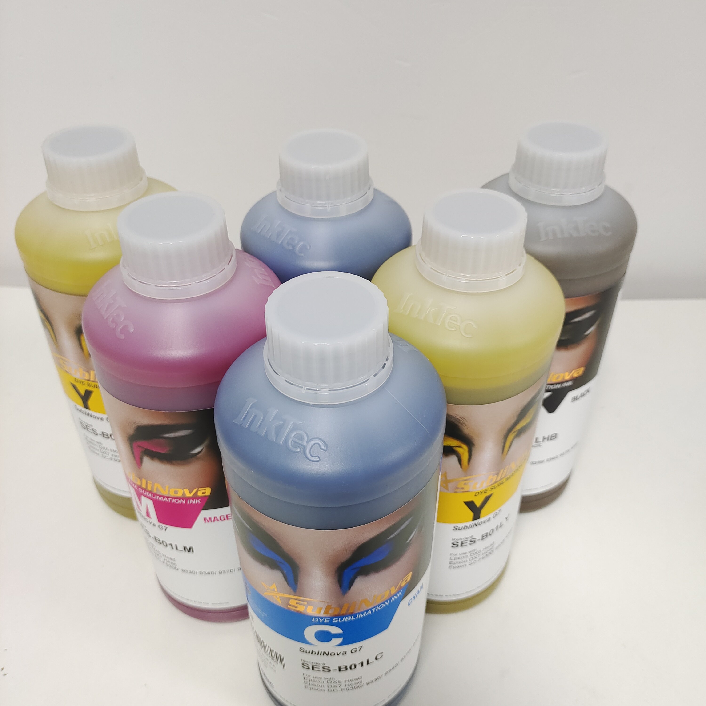 High quality HIGH DENSITY Inktec SES sublinova sublimation ink Inktec ink for digital sublimation printing