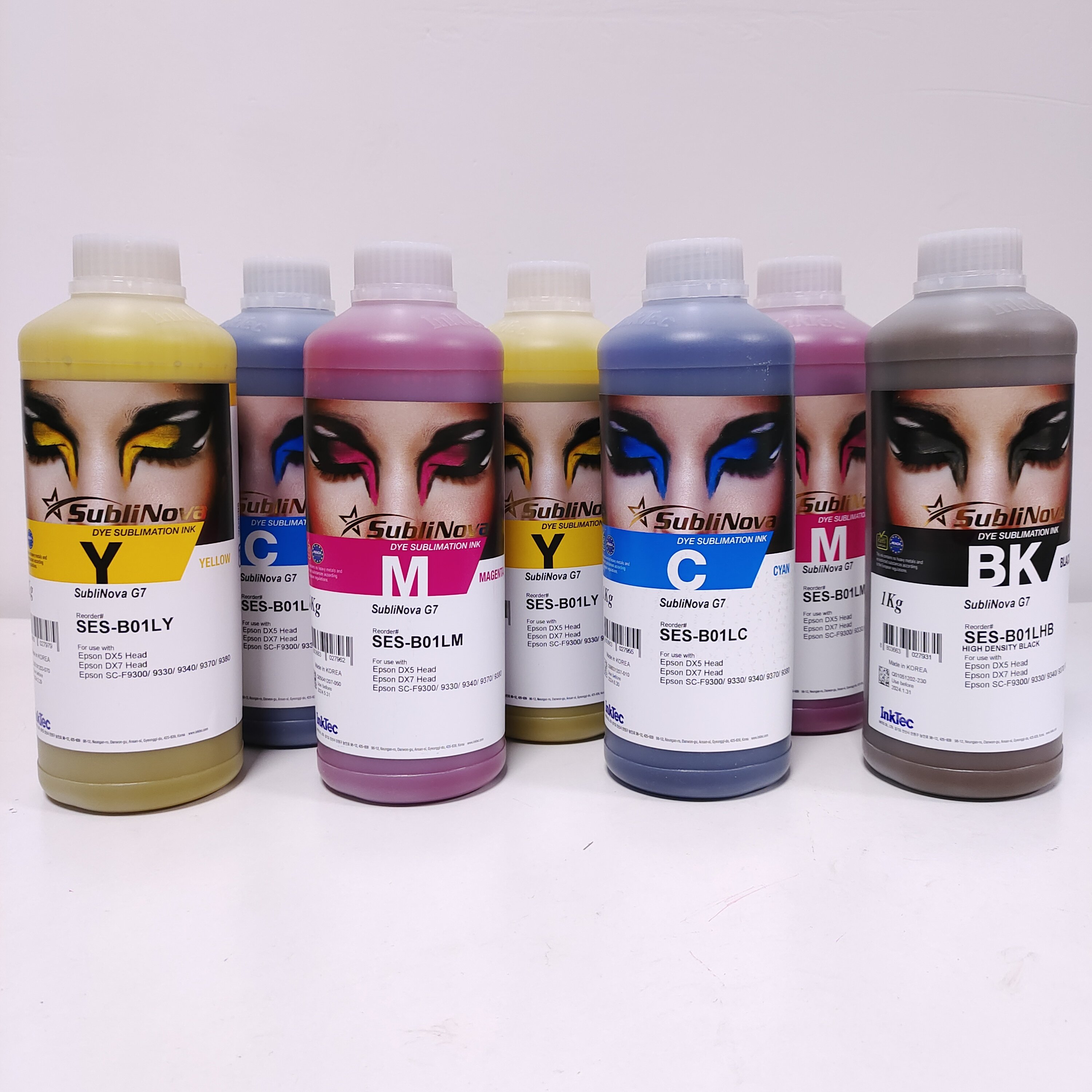 High quality HIGH DENSITY Inktec SES sublinova sublimation ink Inktec ink for digital sublimation printing