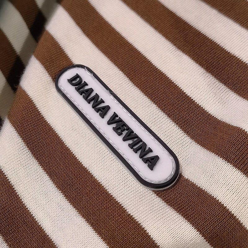 Wholesale customized high-quality woven labels shoe and hat stickers PVC heat transfer printing iron on patches forgarment