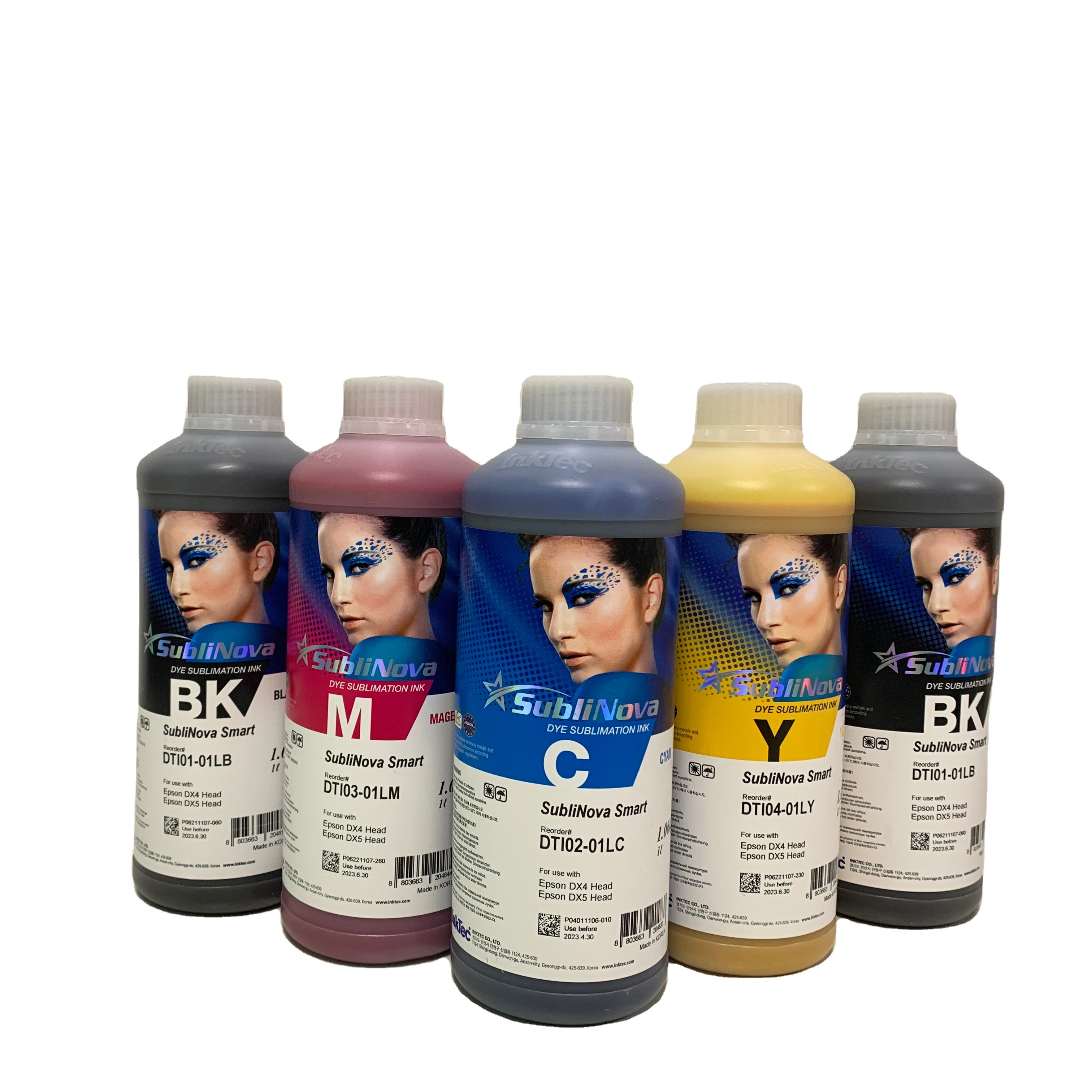 1Litre Inktec DTI bulk sublimation ink sublinova smart dye sublimation ink