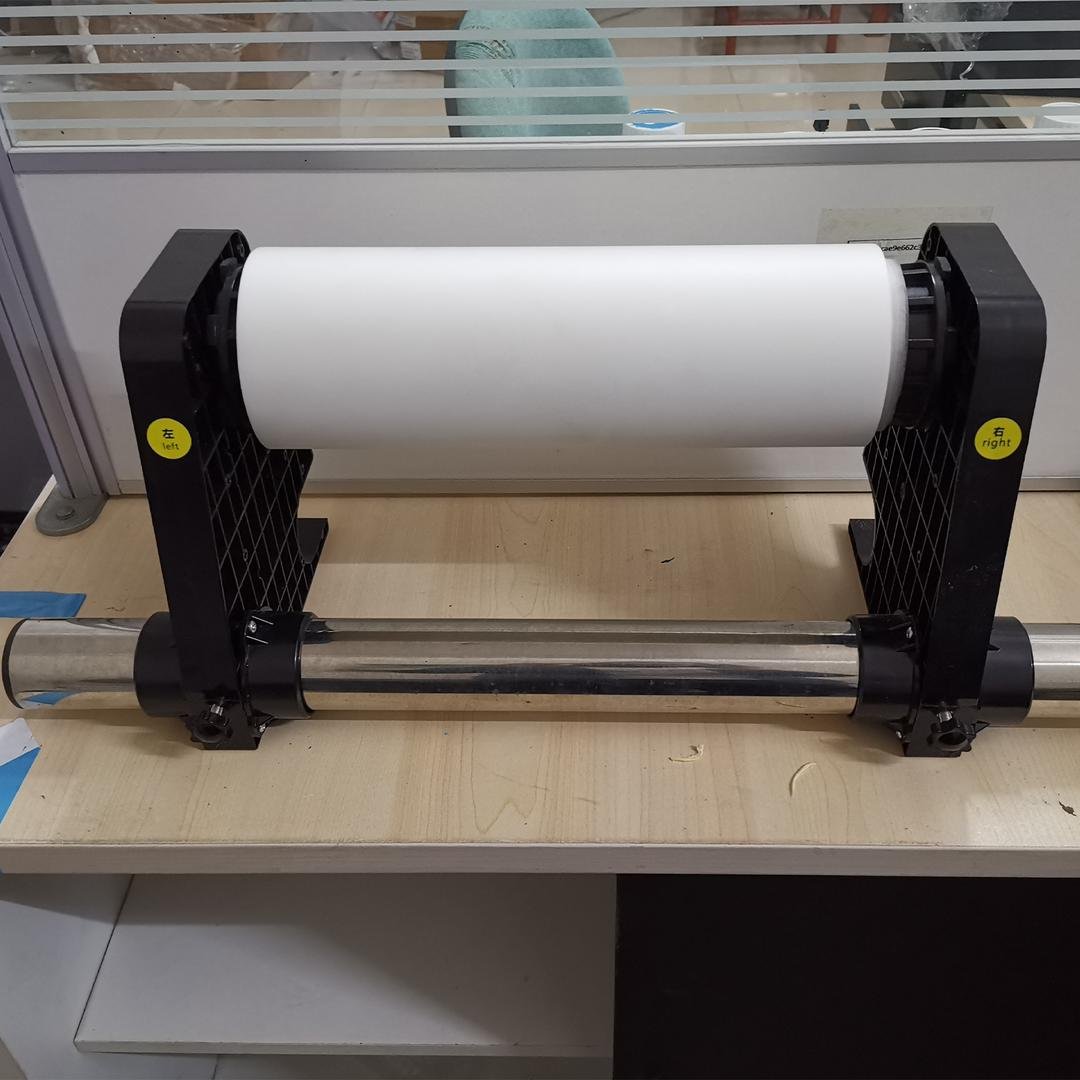 33CM Punehod L1800 DTF Transfer Printer with Calca PET Film Roll Feeder Holder Tshirt Textile Denim Jean Skirt Printing Machine