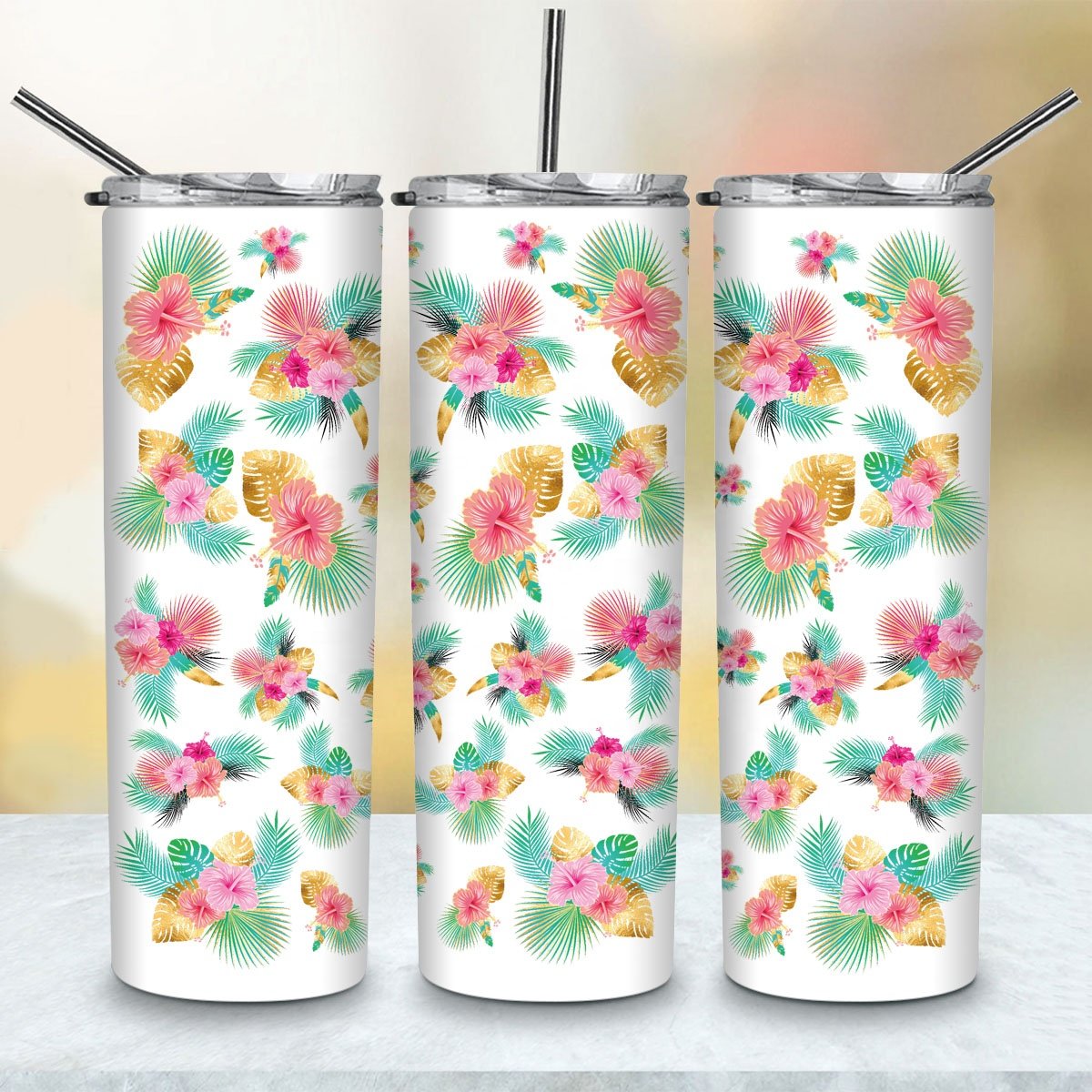 Skinny Tumbler UV Dtf Cup Wrap Transfers 16oz 20oz 3D No Break Uv resist Dtf Cold Transfer Cup Wrap Transfers Printing Stickers
